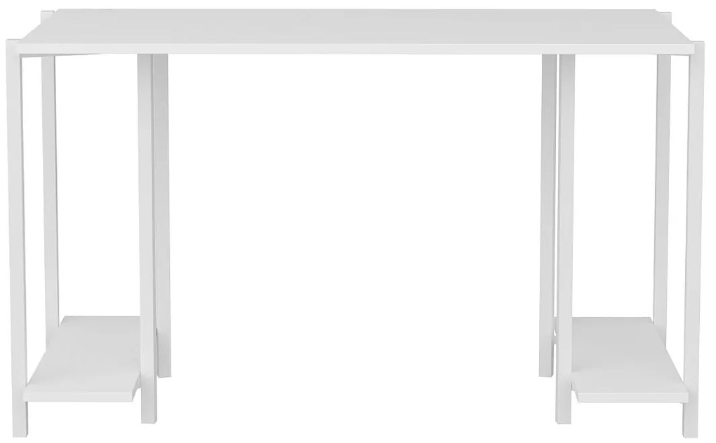 Secretária Academy – Branco – 125,2 cm x 60 cm x 73,8 cm