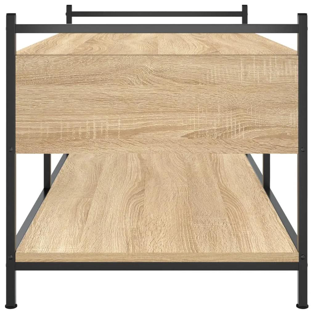 Mesa de centro 99x50x50 derivados de madeira carvalho sonoma