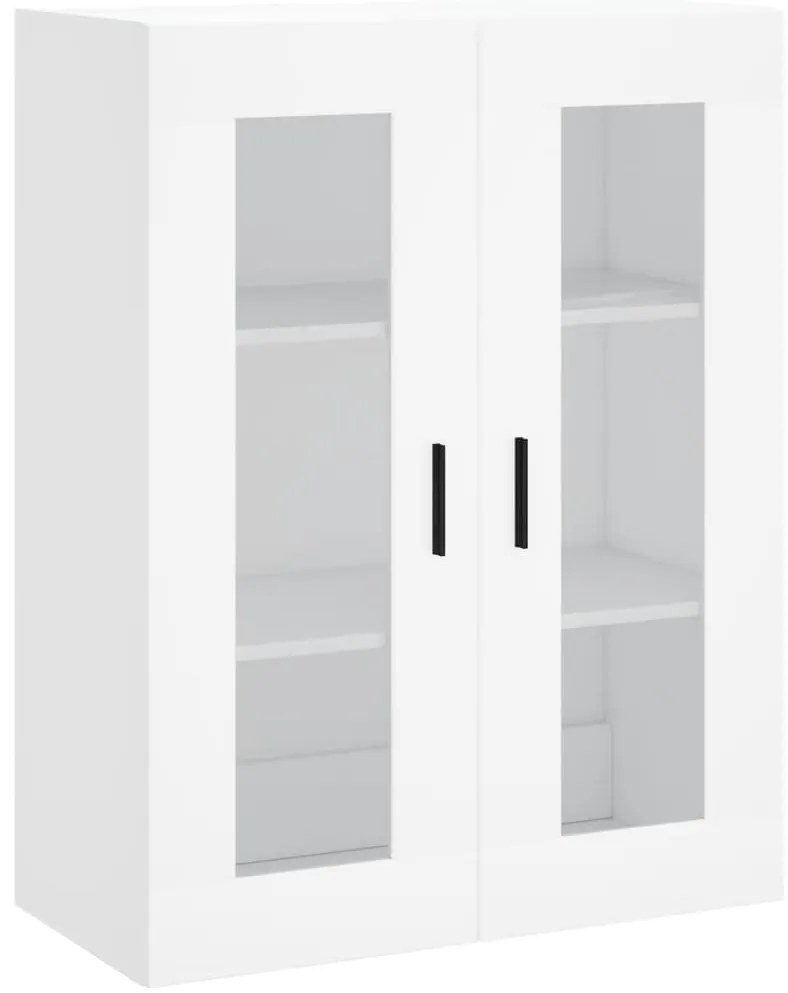 Móveis de parede 2 pcs derivados de madeira branco