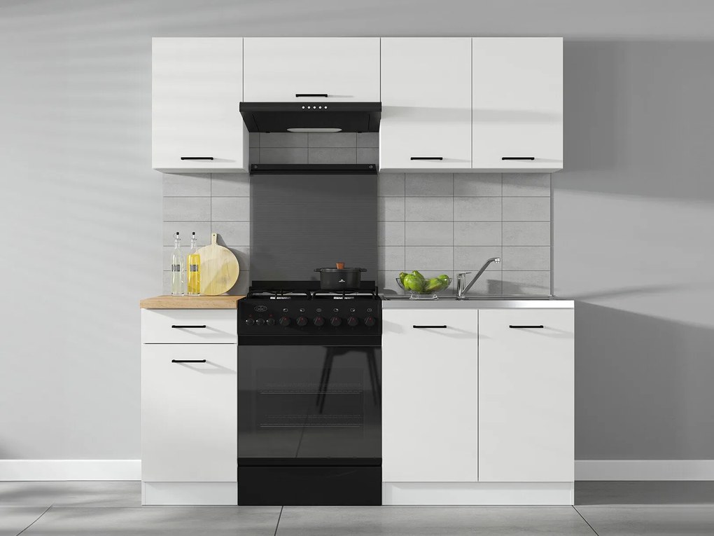 Conjunto de cozinha modular Line White 117