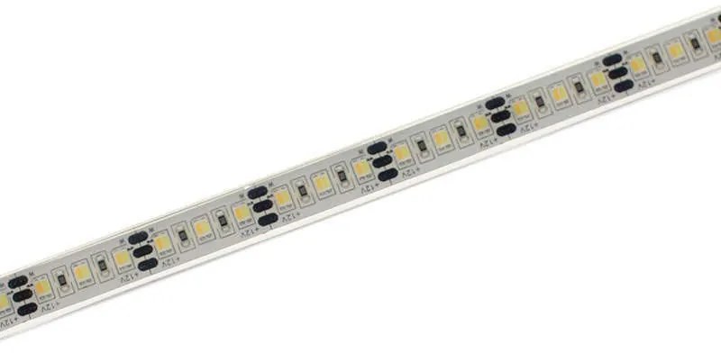 Fita de LED SMD3528, DC12V, 5m (240 Led/m), 48W, IP68 Branco duplo
