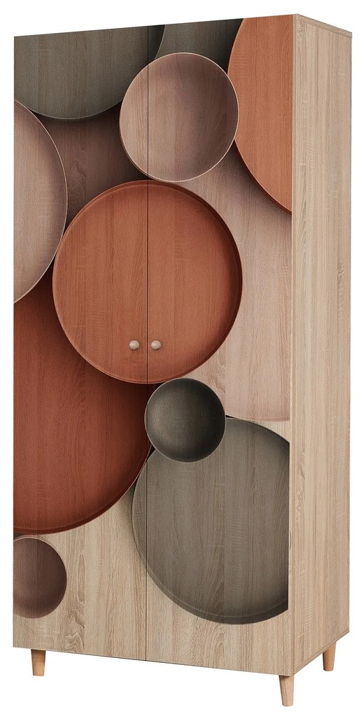 Roupeiro Lidya – Sonomo – 90x192x52 cm