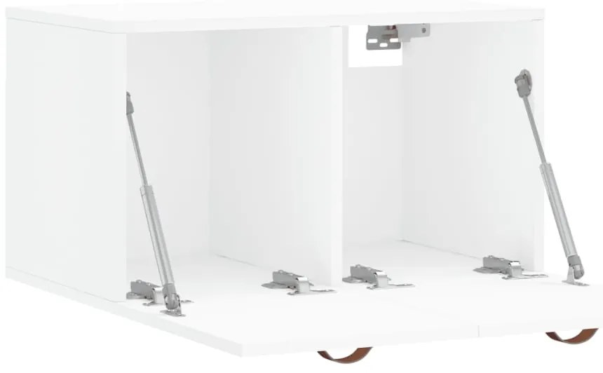 Armário de parede 60x36,5x35 cm derivados de madeira branco