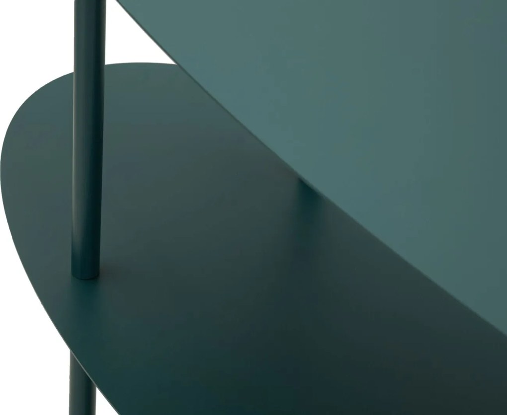 MESA CONSOLA SATURN PLUS 118X34X82 CM Azul petróleo