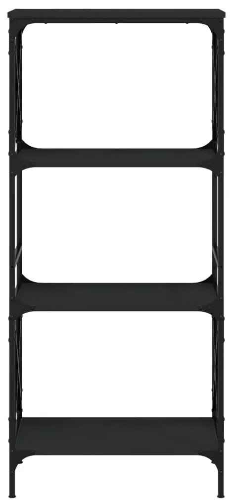 Estante c/ 4 prateleiras 59x35x132 cm derivados madeira preto