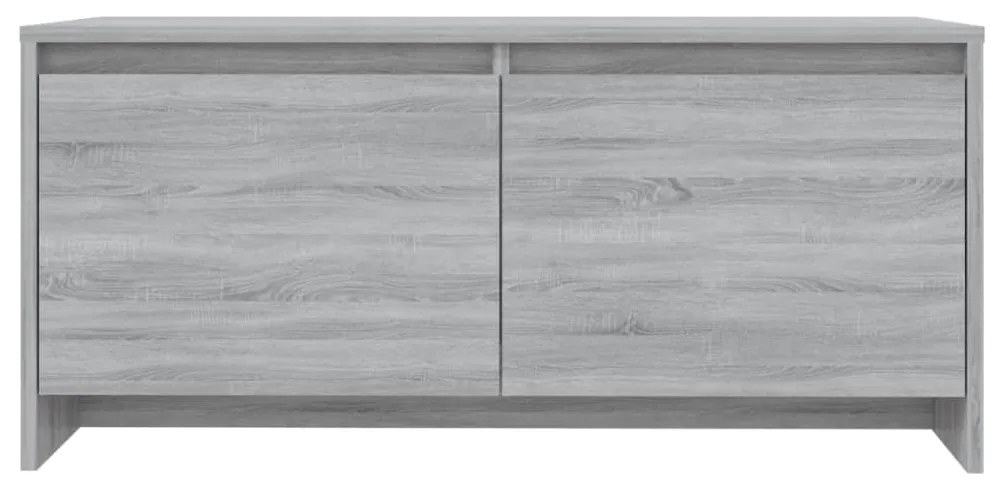 Mesa de centro 90x50x41,5 cm derivados madeira cinzento sonoma