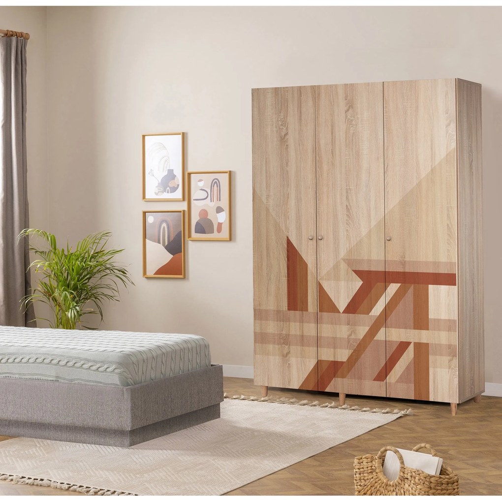 Roupeiro Lena – Sonomo – 135x192x52 cm