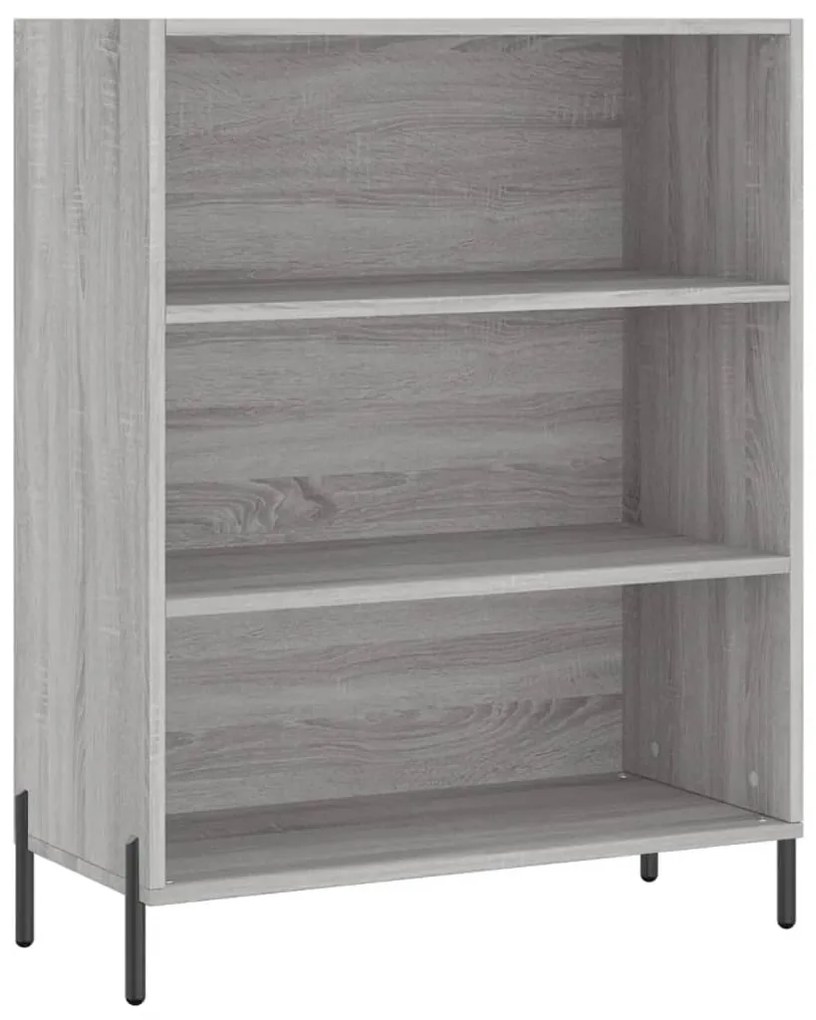 Armário alto 69,5x34x180 cm derivados de madeira sonoma cinza