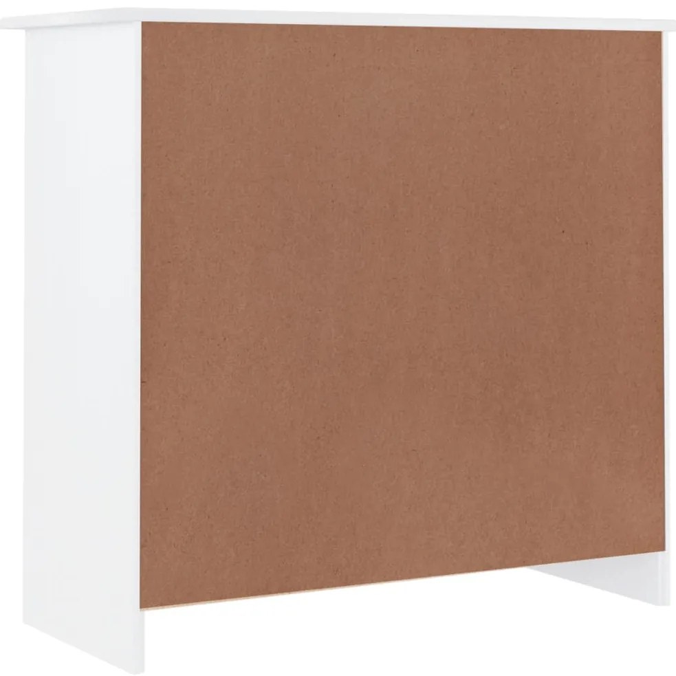 Aparador ALTA 77x35x73 cm madeira de pinho maciça branco