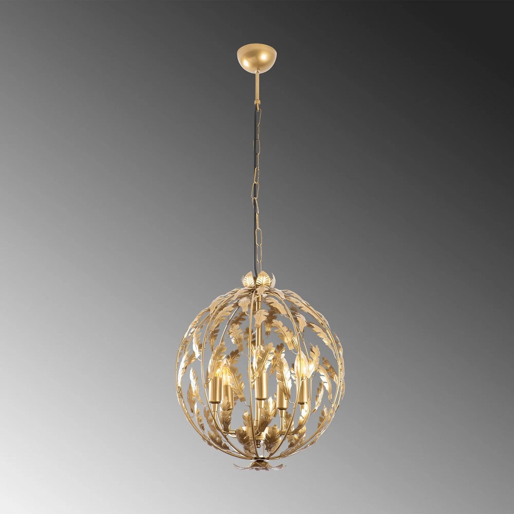Candeeiro Chandelier Endustriyel – Multicolor – 41 x 41 x 64 cm