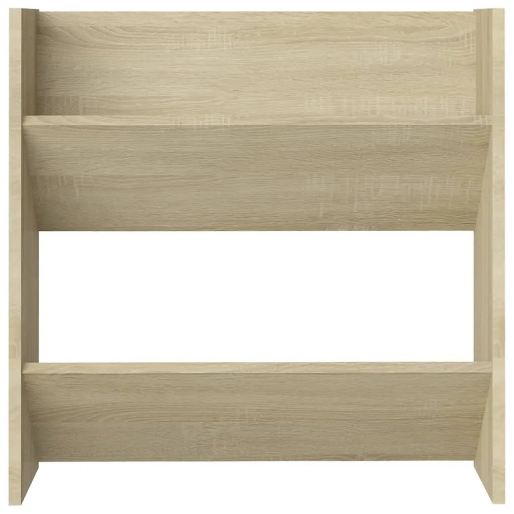 Sapateira de parede 60x18x60 cm contraplacado carvalho sonoma