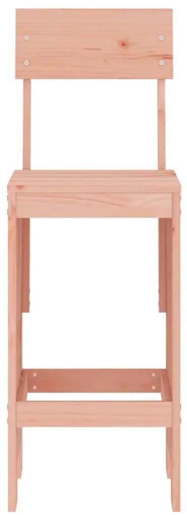 Cadeiras de bar 2 pcs 40x48,5x115,5cm madeira de douglas maciça