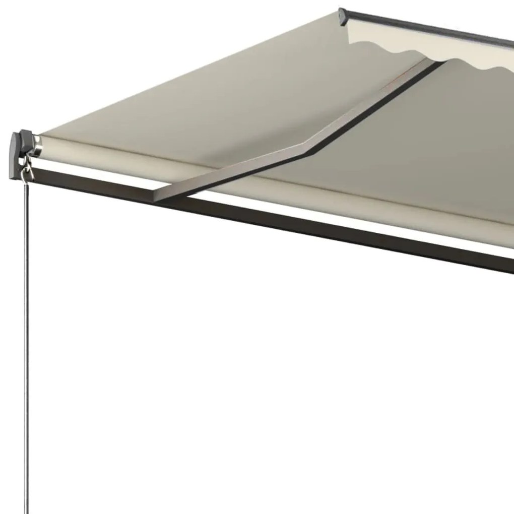 Toldo automático independente 350x250 cm cor creme