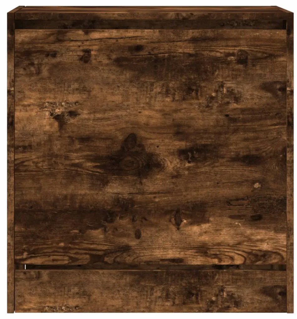 Sapateira 60x34x63,5 cm derivados de madeira carvalho fumado