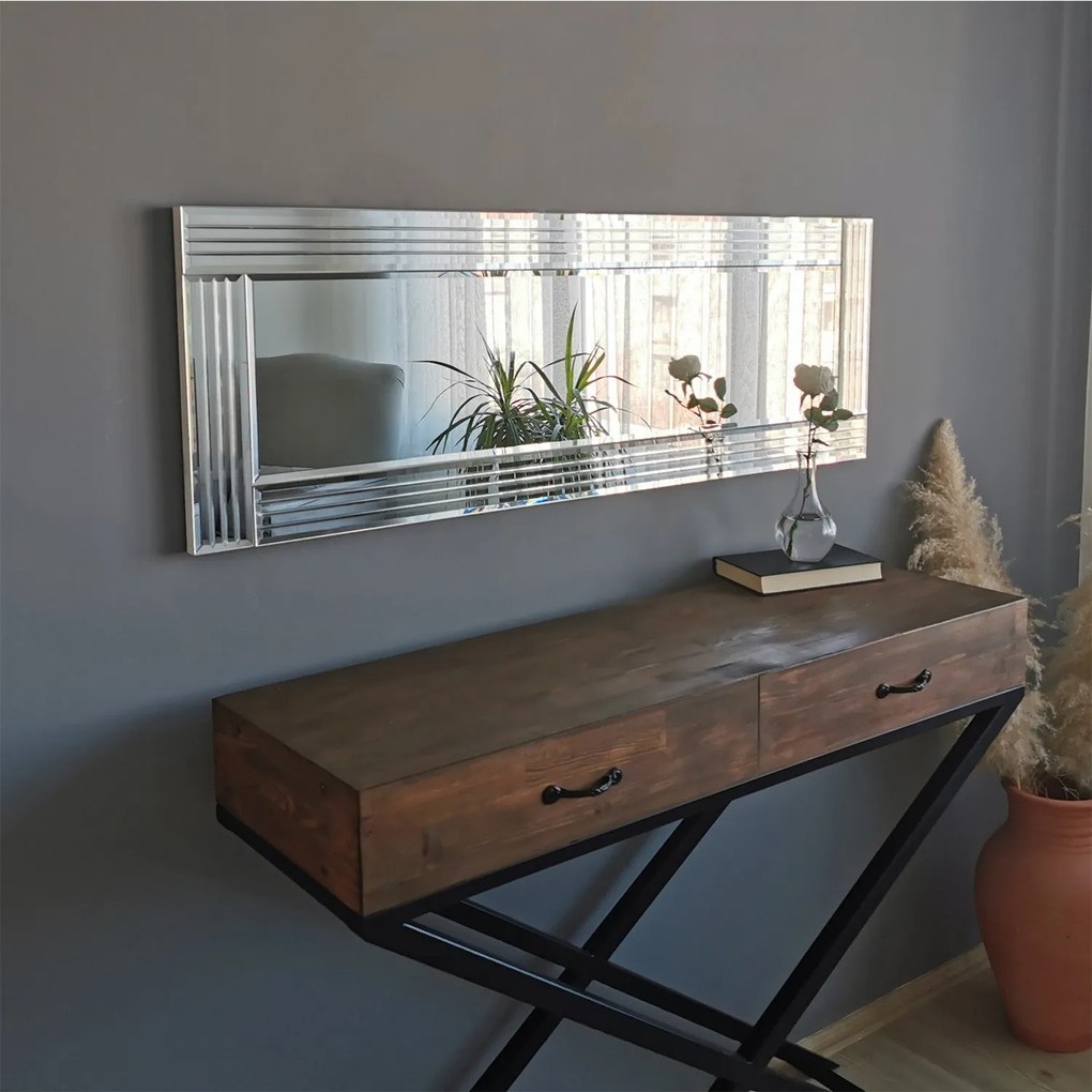 Espelho A303D – Prateado – 120 cm x 40 cm
