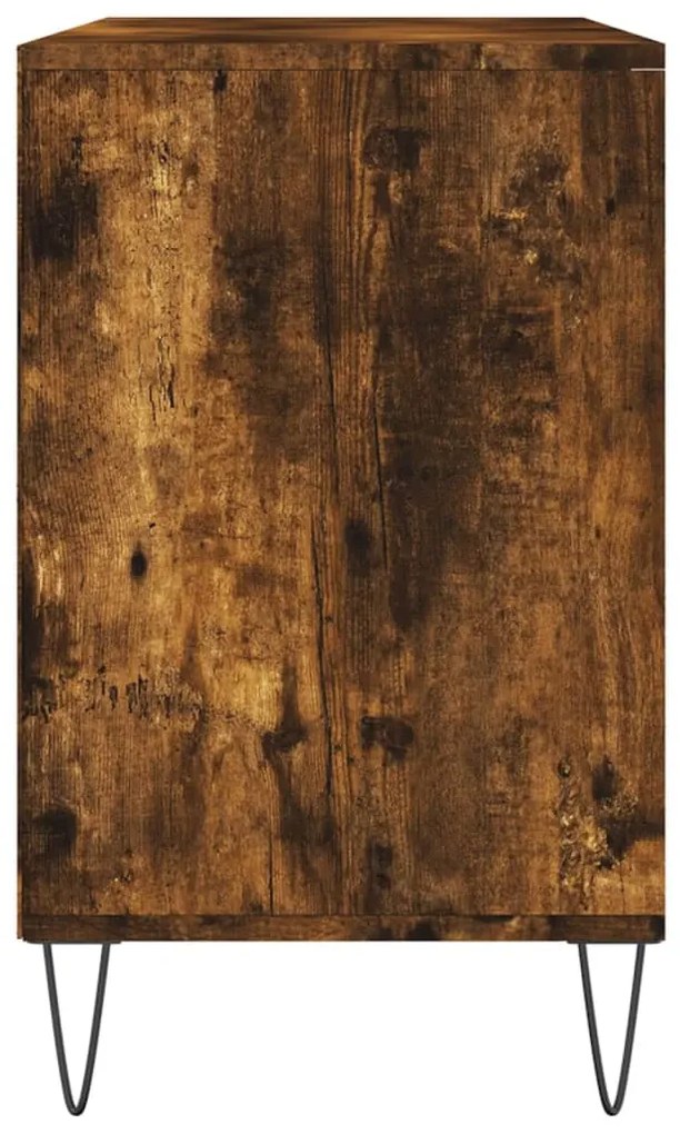 Sapateira 102x36x60 cm derivados de madeira carvalho fumado