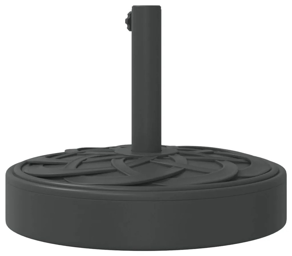 Base de guarda-sol para postes de Ø38/48 mm 25 kg redondo