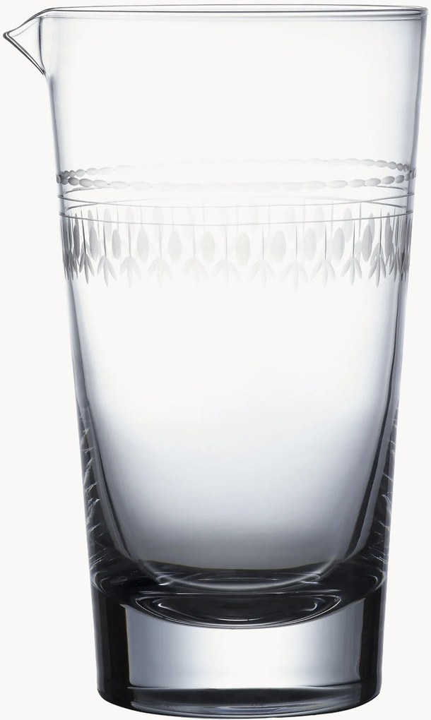 Copo de mistura em cristal artesanal Ovals