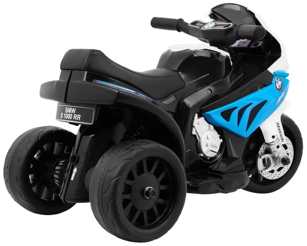 Mota elétrica para crianças 6V BMW S1000 RR MINI 1 a 3 anos Azul