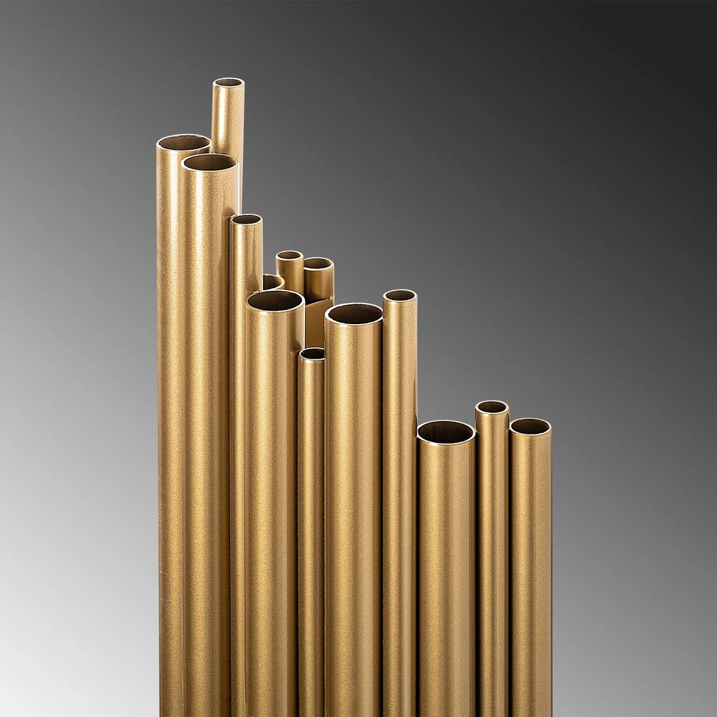 Candeeiro de Parede Reis – Dourado – 22 cm x 50 cm x 11 cm
