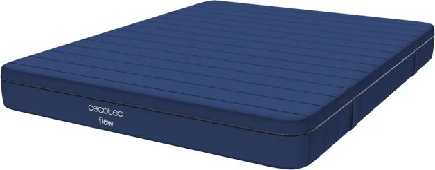 Colchão viscoelástico 90x190 Flow e-Hybrid + com capa de 28 cm de altura
