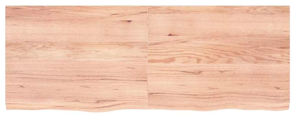 Prateleira de parede 160x60x(2-4) cm carvalho tratado castanho