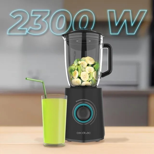 Liquidificador de copo Power Black Titanium 2300MAX Mix Go