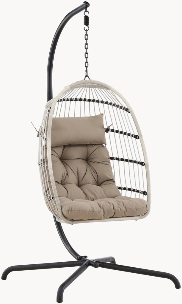 Cadeira suspensa de jardim com suporte Trezza