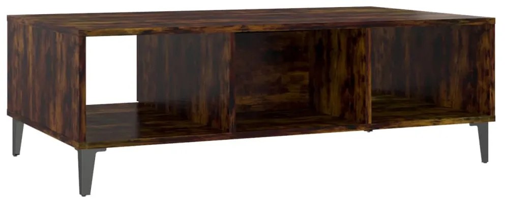 Mesa de centro derivados de madeira carvalho fumado