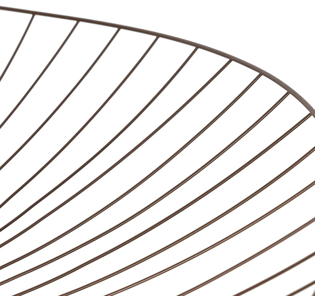 Candeeiro de suspensão design bronze 66 cm - Pua Design