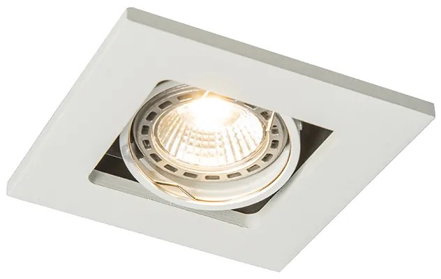 Foco embutido moderno branco ajustável - Qure
