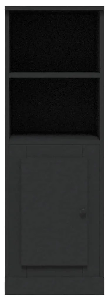 Aparador alto 36x35,5x103,5 cm derivados de madeira preto