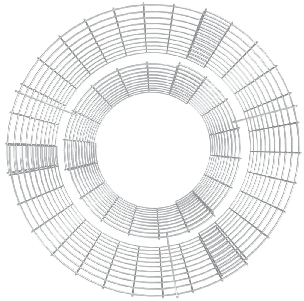 Braseira gabião Ø 50 cm ferro galvanizado