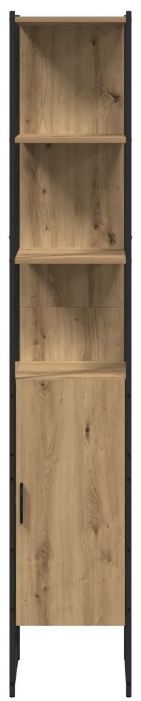 Conjunto de Móveis para Casa de Banho de 4 Peças de Carvalho Artesanal