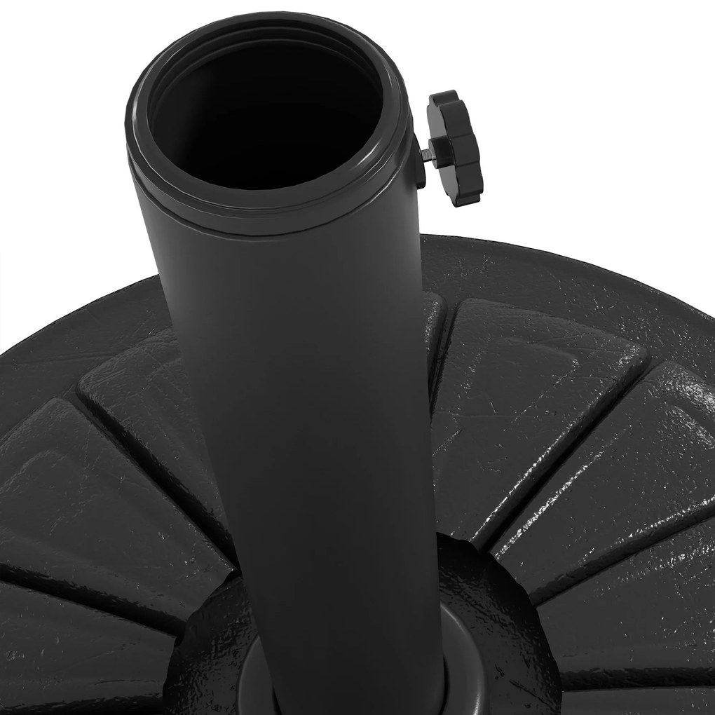 Base para Chapéu de Sol Suporte para Chapéu de Sol de HDPE Preenchível