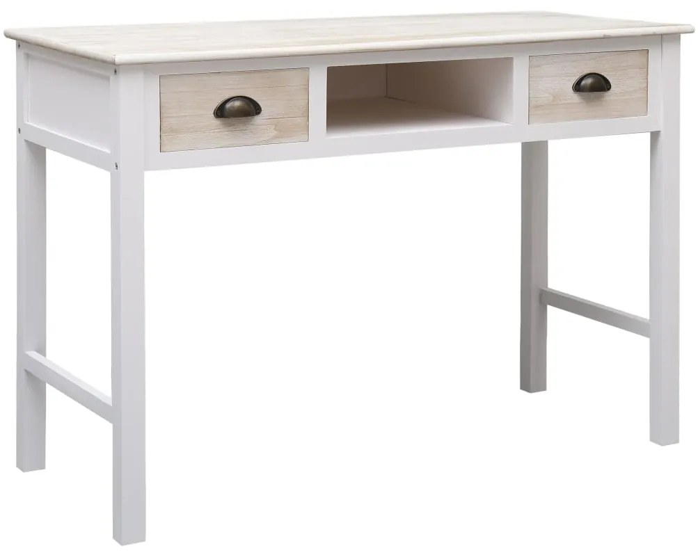 vidaXL Mesa consola 110x45x76 cm madeira