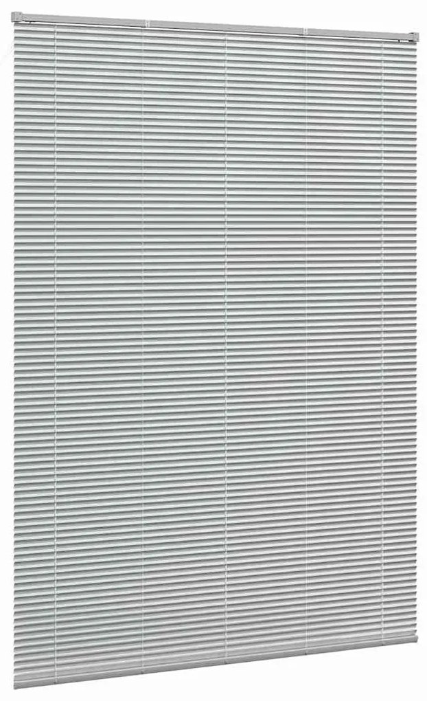 Persiana de Janela com cortinas Outros Manual Prata 155 x 220 cm Alumí