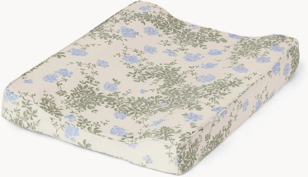 Muda-fraldas em algodão Plumbago