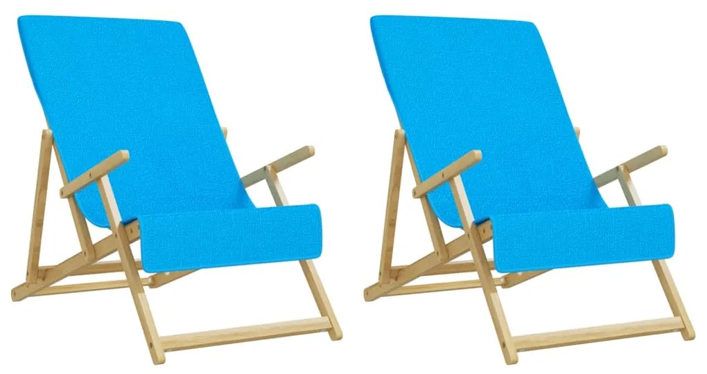 Toalhas de praia 2 pcs 60x135 cm tecido 400 GSM turquesa