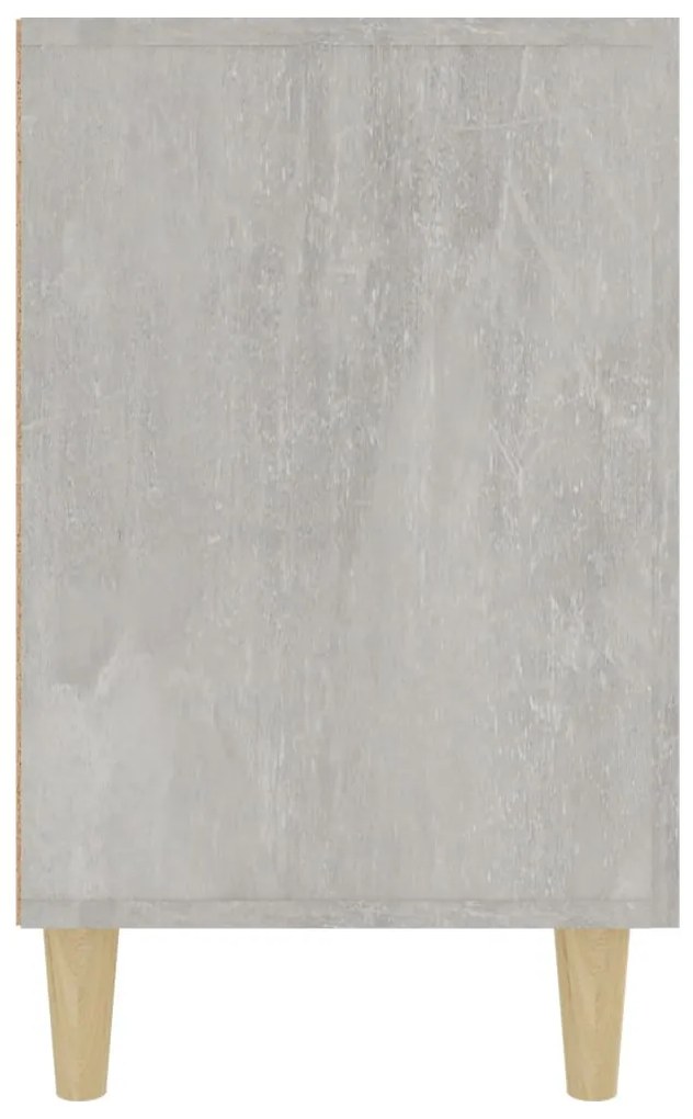 Aparador 100x36x60 cm derivados de madeira cinzento cimento