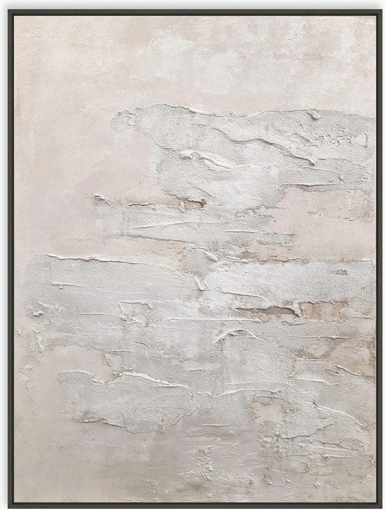 Quadro emoldurado pintado à mão Sand Wall