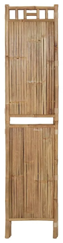 Biombo/divisória com 4 painéis 160x180 cm bambu