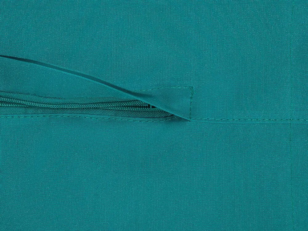 Pufe almofada turquesa 140 x 180 cm FUZZY Beliani