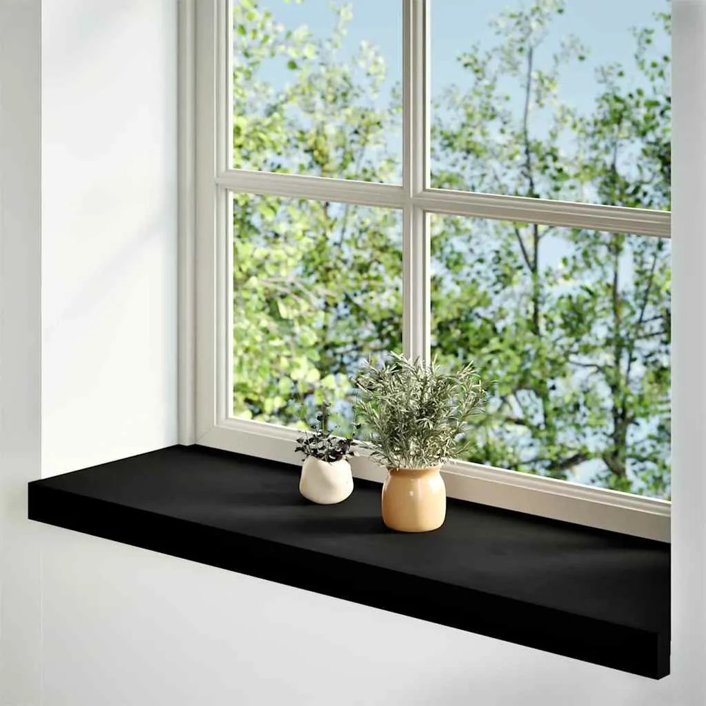 Soleiras da janela 2 pcs 70x30x2 cm carvalho castanho-escuro