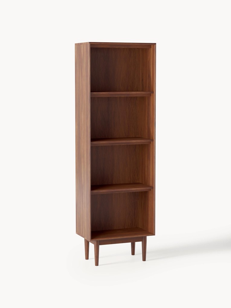 Estante alta de madeira de manga Paul