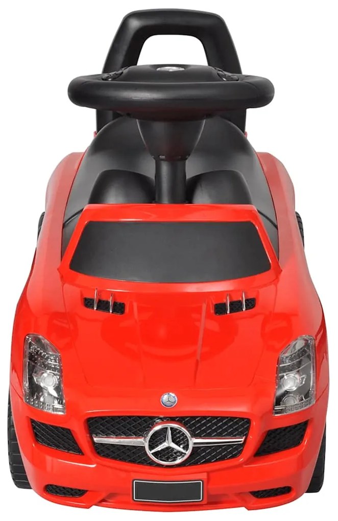 Carro para crianças a pedais vermelho