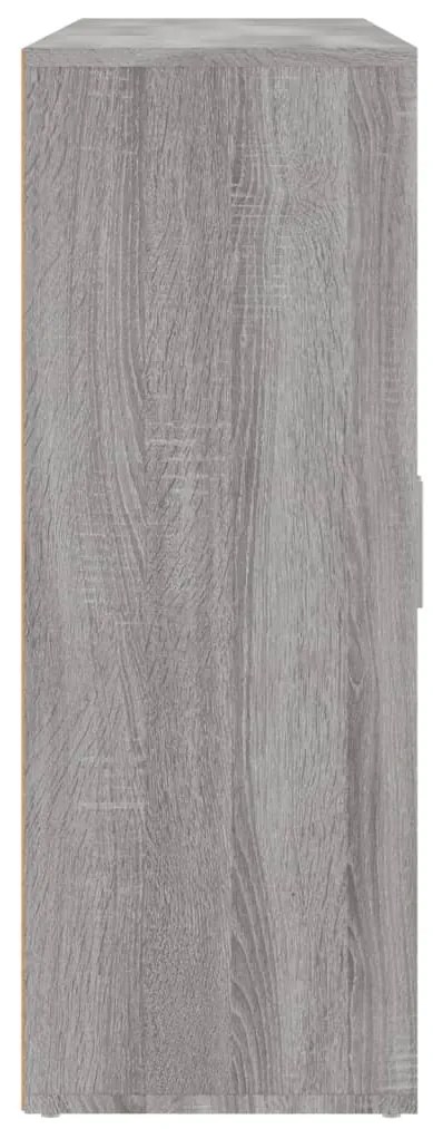 Aparadores 3 pcs 60x31x84 cm derivados madeira cinzento sonoma