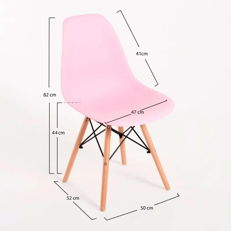 Cadeira Tower Basic - Rosa