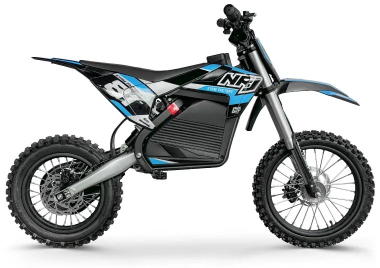 MOTO CROSS elétrica para crianças NRJ 1600W 14/12 Azul