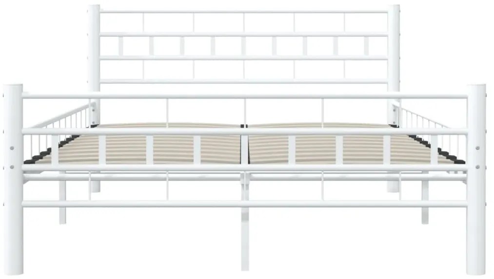 Estrutura de cama 120x200 cm metal branco